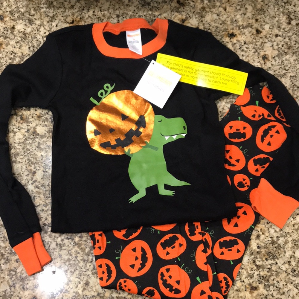 BNWT Boys Size 8 Gymboree Halloween 2 pc Pajamas